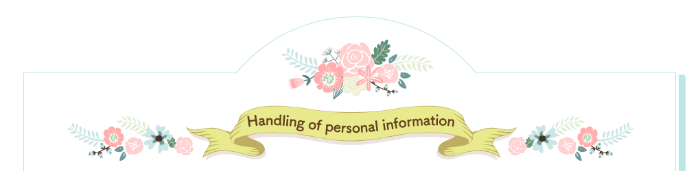Handling of personal information